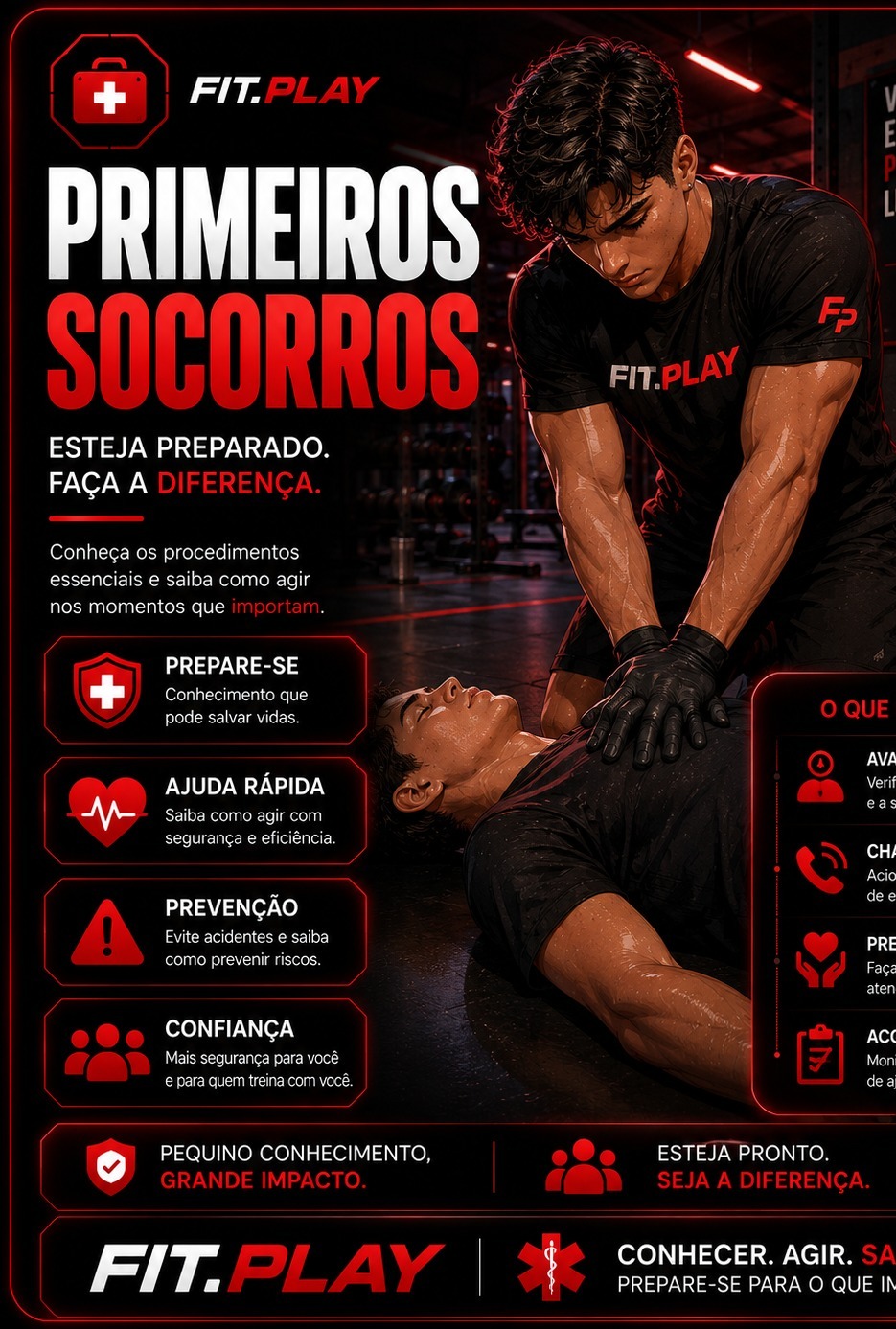 Primeiros Socorros do Treino